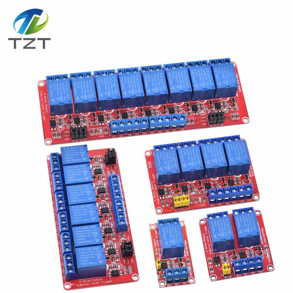 Relay 8 Channel Board - DIYTZT 1 pièce Module de relais