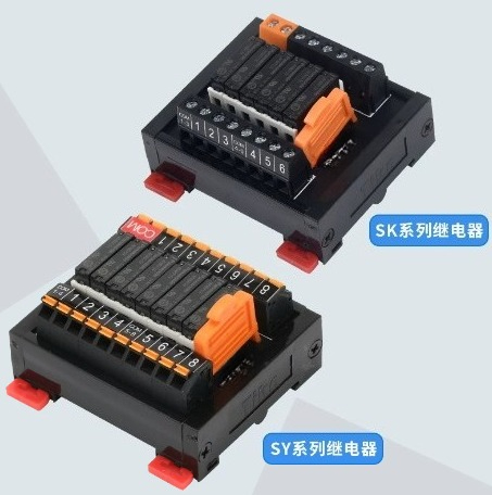 Relay 8 Channel Board - Module de relais SK/SY, amplificateur PLC,