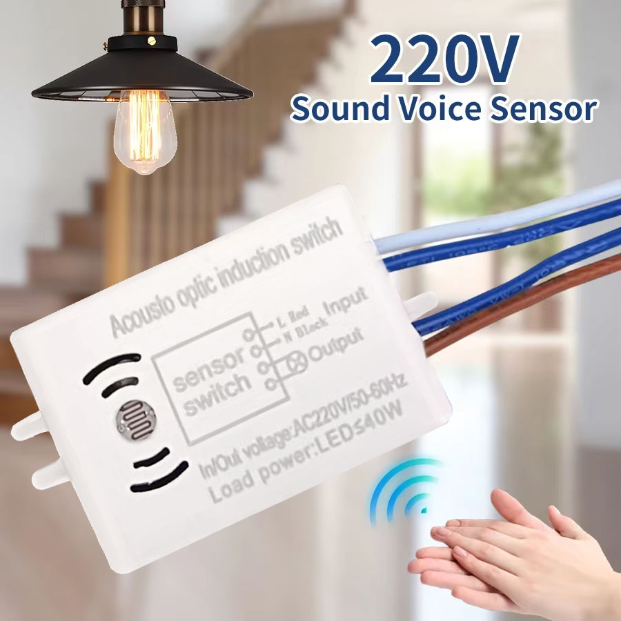 Home Automation Industry - Commutateur de capteur vocal sonore commutateurs