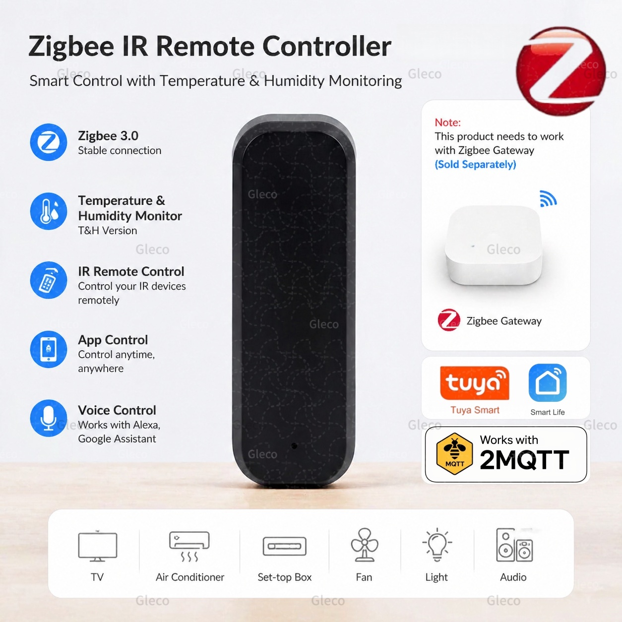 Ir Blaster Universal - Télécommande intelligente Zigbee IR, télécommande universelle