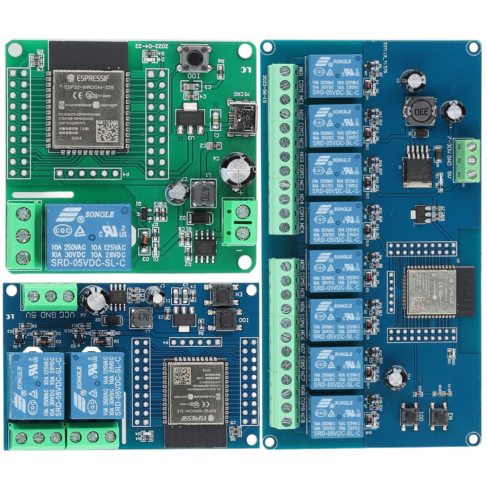 Relay 8 Channel Board - Carte de développement secondaire de technologie