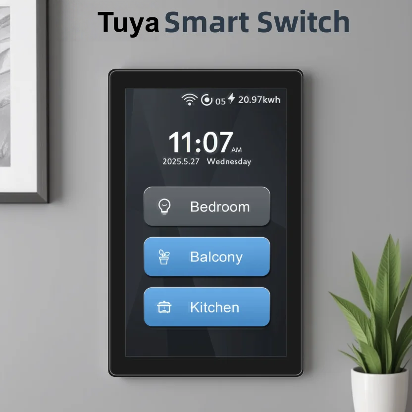 Home Automation Systems Diy - Interrupteurs Wi-Fi intelligents Tuya EU 4x4
