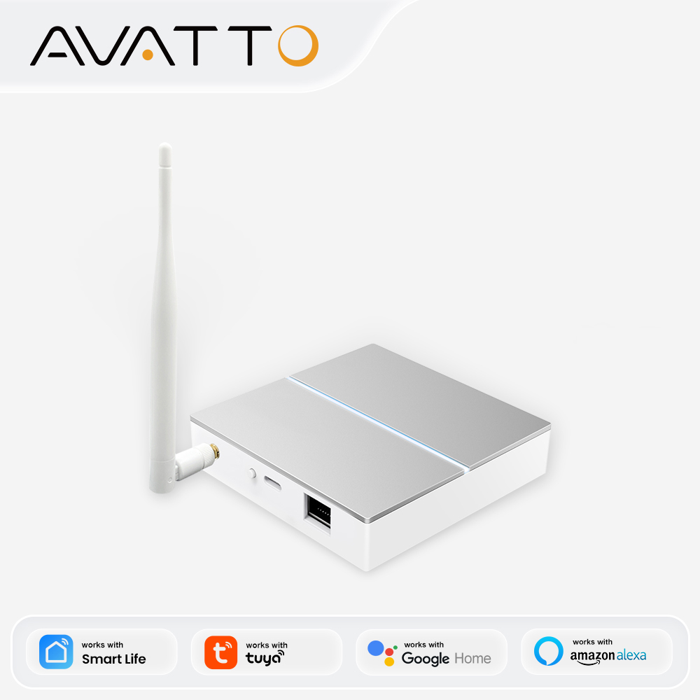 Home Automation Technology - AVATTO Tuya ZigBee passerelle avec antenne