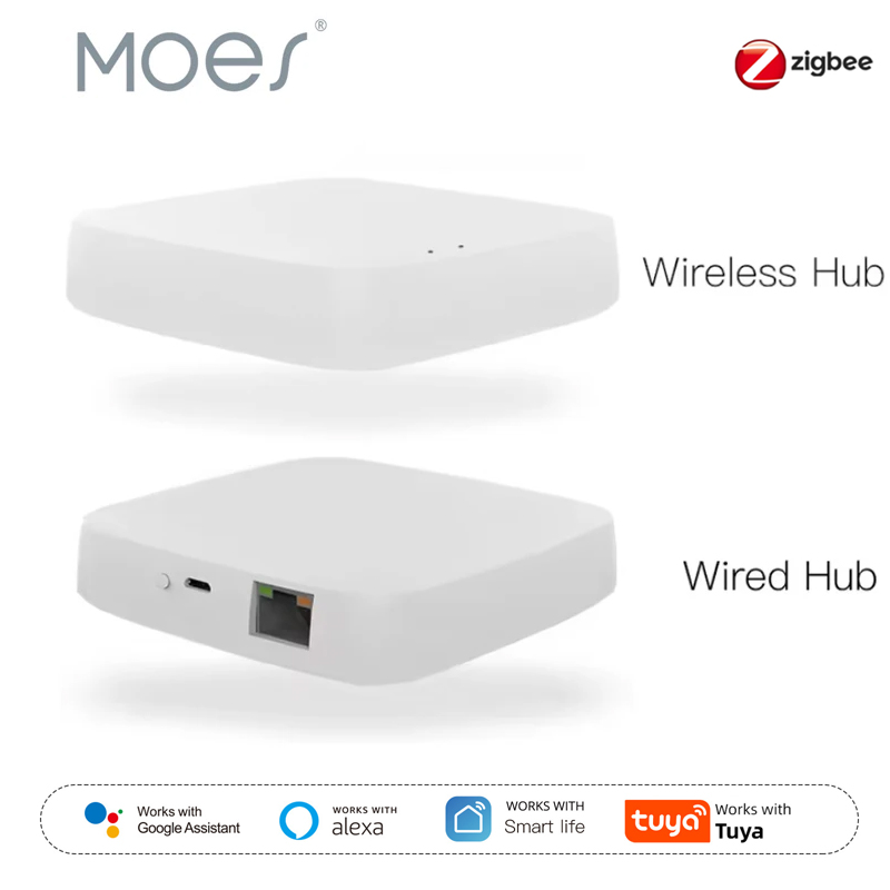 Matter Hub Thread - Moes Tuya ZigBee 3.0 Hub passerelle
