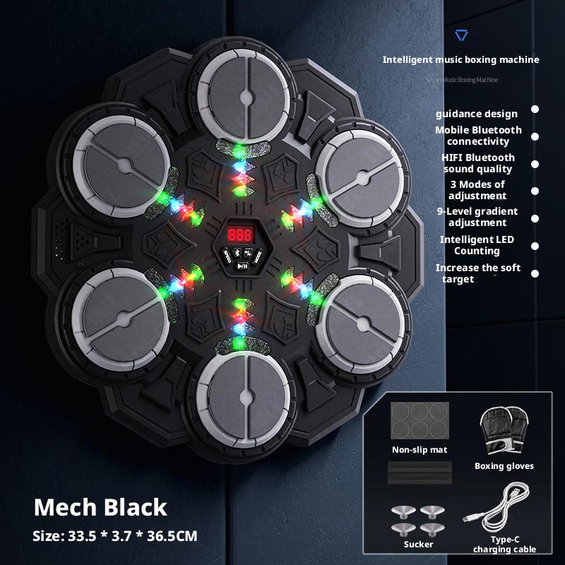 Home Automation Industry - Machine de boxe musicale intelligente Bluetooth,
