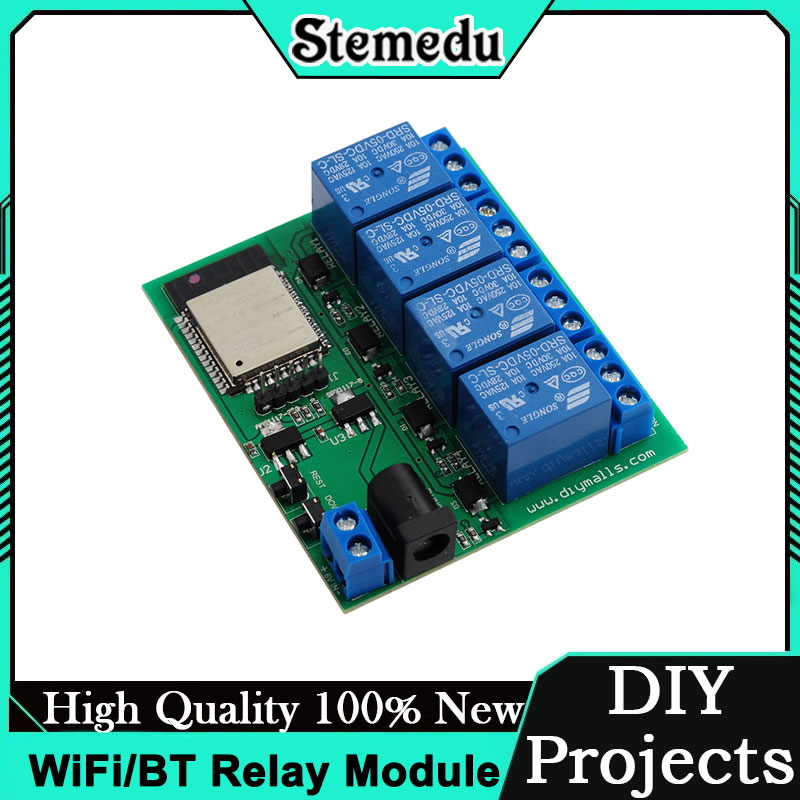 Iot Diy Home Automation - Module de relais WiFi/Bluetooth 4 canaux