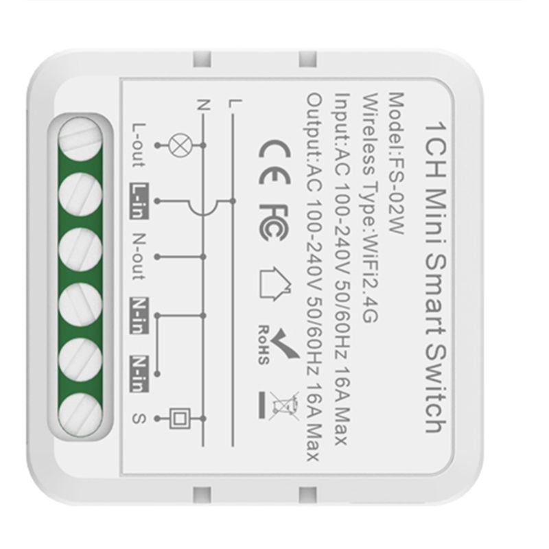 Home Automation Diy Projects - Interrupteur intelligent Wi-Fi ABJI-Tuya pour Alexa,
