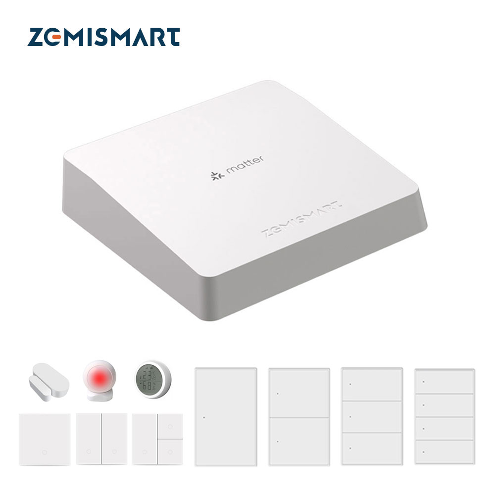Matter Hub Thread - Zemismart Matter filetage Hub contrôle intelligent