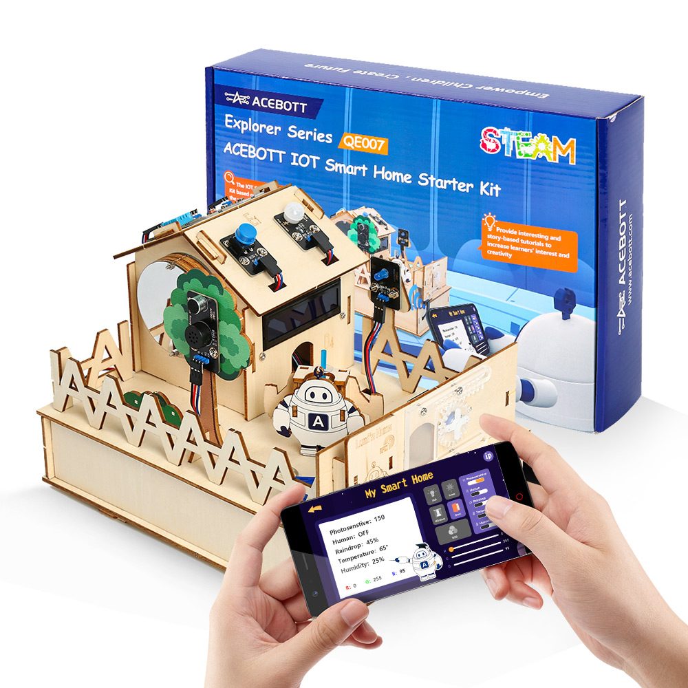 Home Automation Diy Projects - ACEBOTT-Kit de bricolage pour maison intelligente