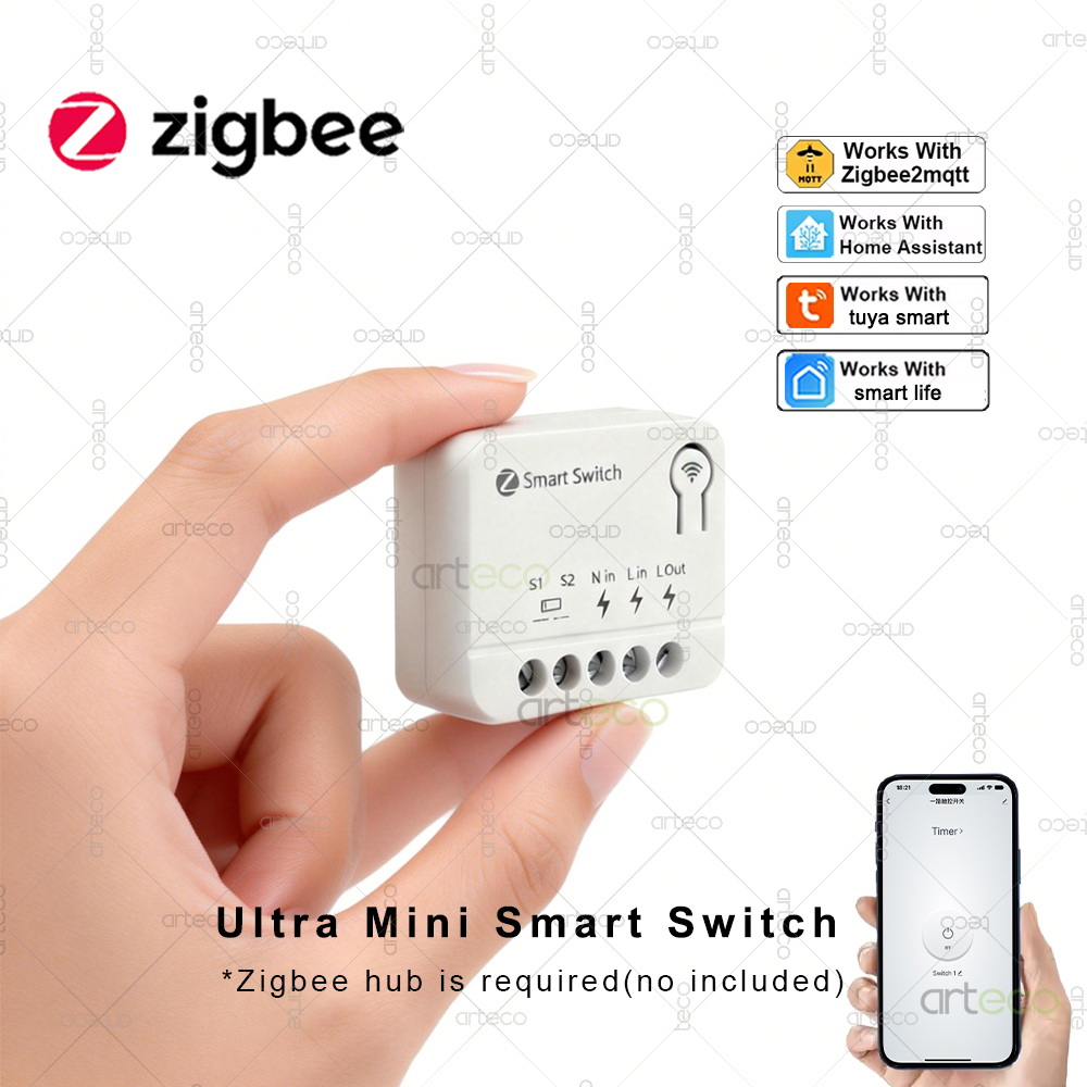 Home Automation Technology - Module d'interrupteur intelligent DIY Zigbee Mini