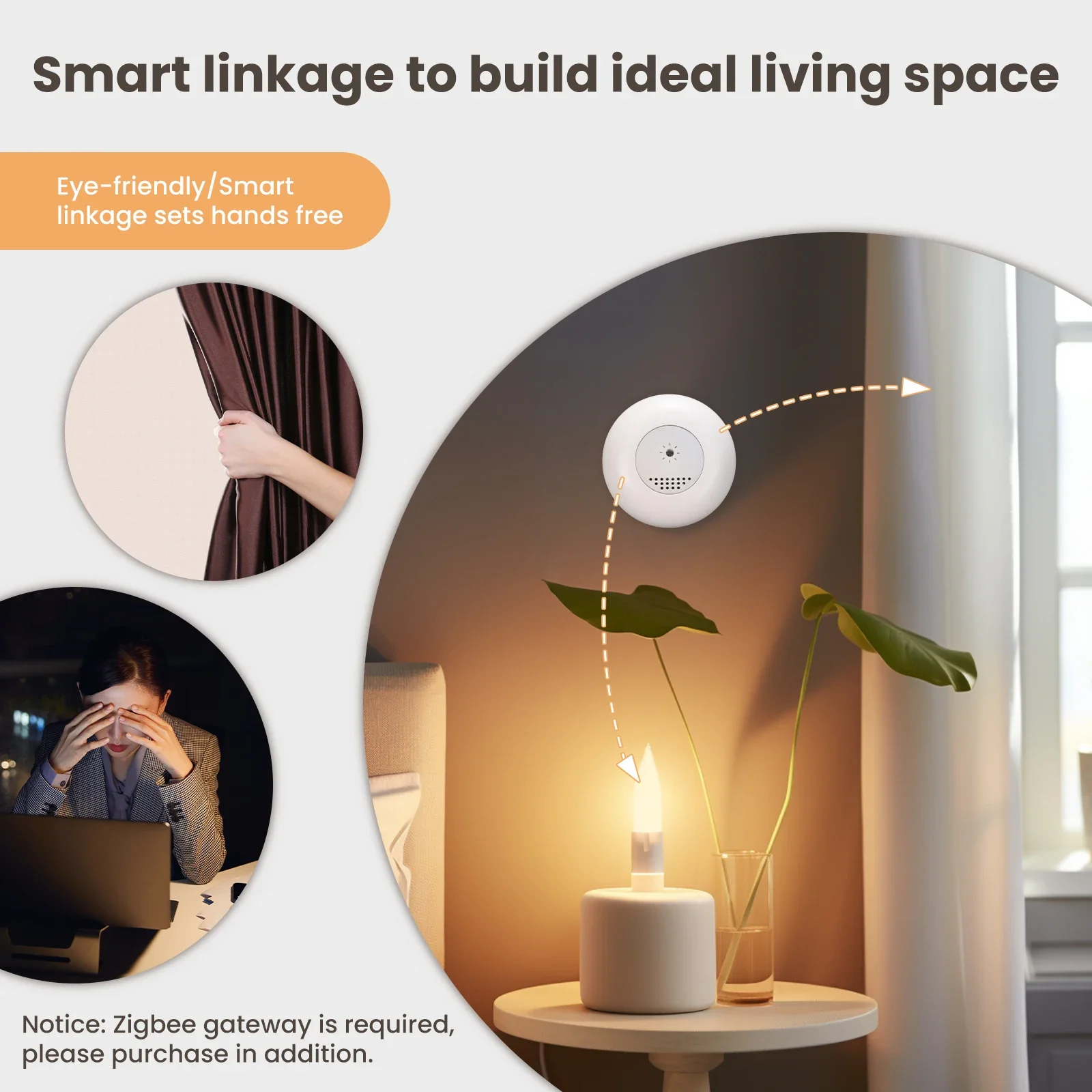 MOES Tuya Zigbee capteur de lu - Home Automation Technology avis et prix