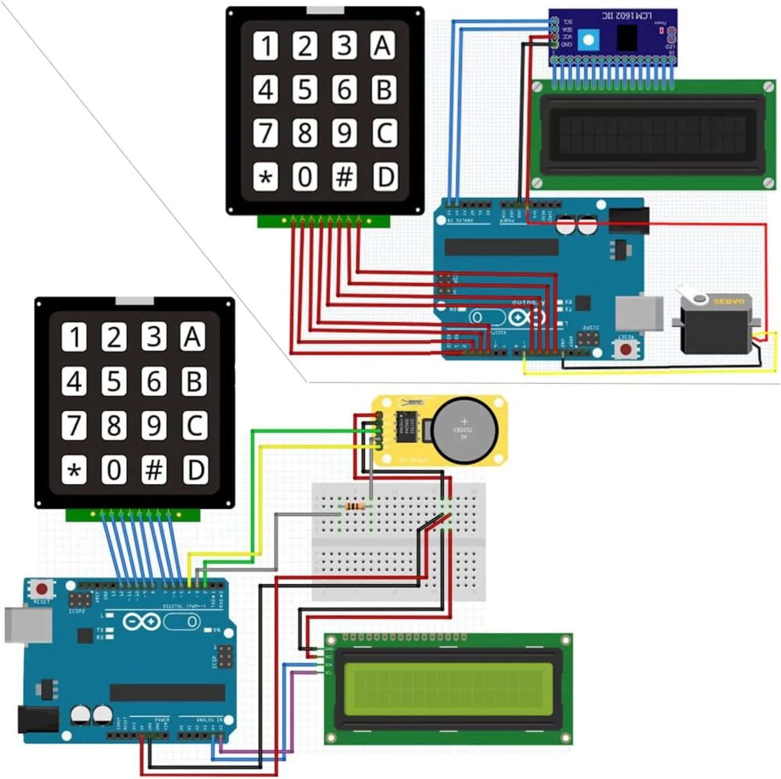 Clavier à membrane matricielle - Home Automation Arduino avis et prix