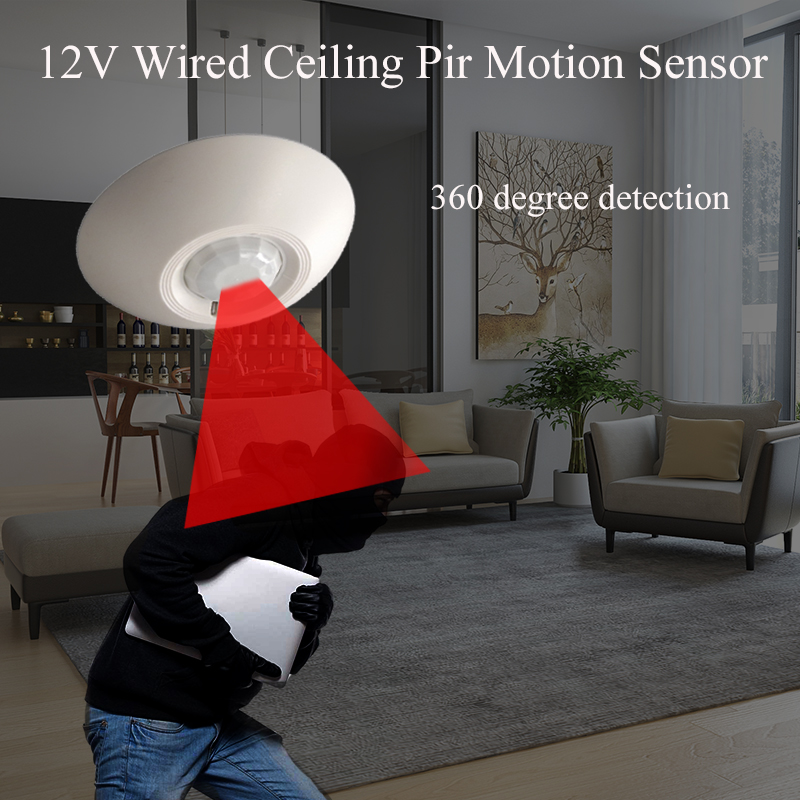 Détecteur de mouvement PIR fil - Motion Sensor Pir Wired avis et prix