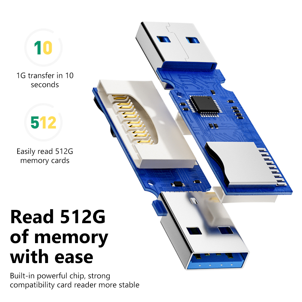 Lecteur de carte USB 3.0 2 en  - Home Assistant Sd avis et prix
