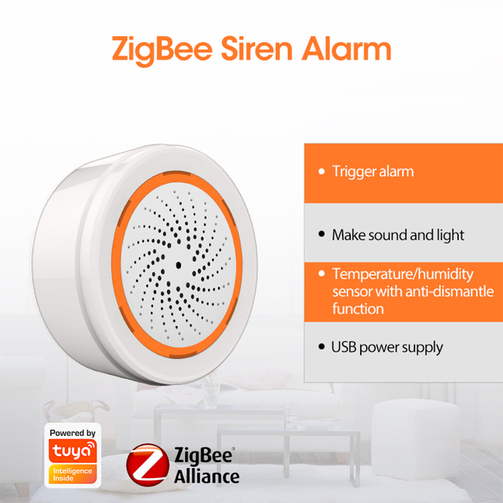 NEO-Tuya Zigbee sirène passere - Home Automation Technology avis et prix