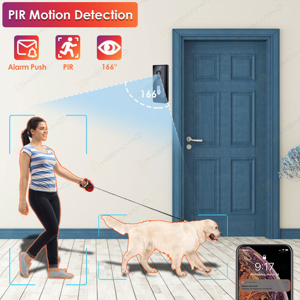 Caméra de sonnette WiFi Tuya e - Smart Doorbell Wired avis et prix