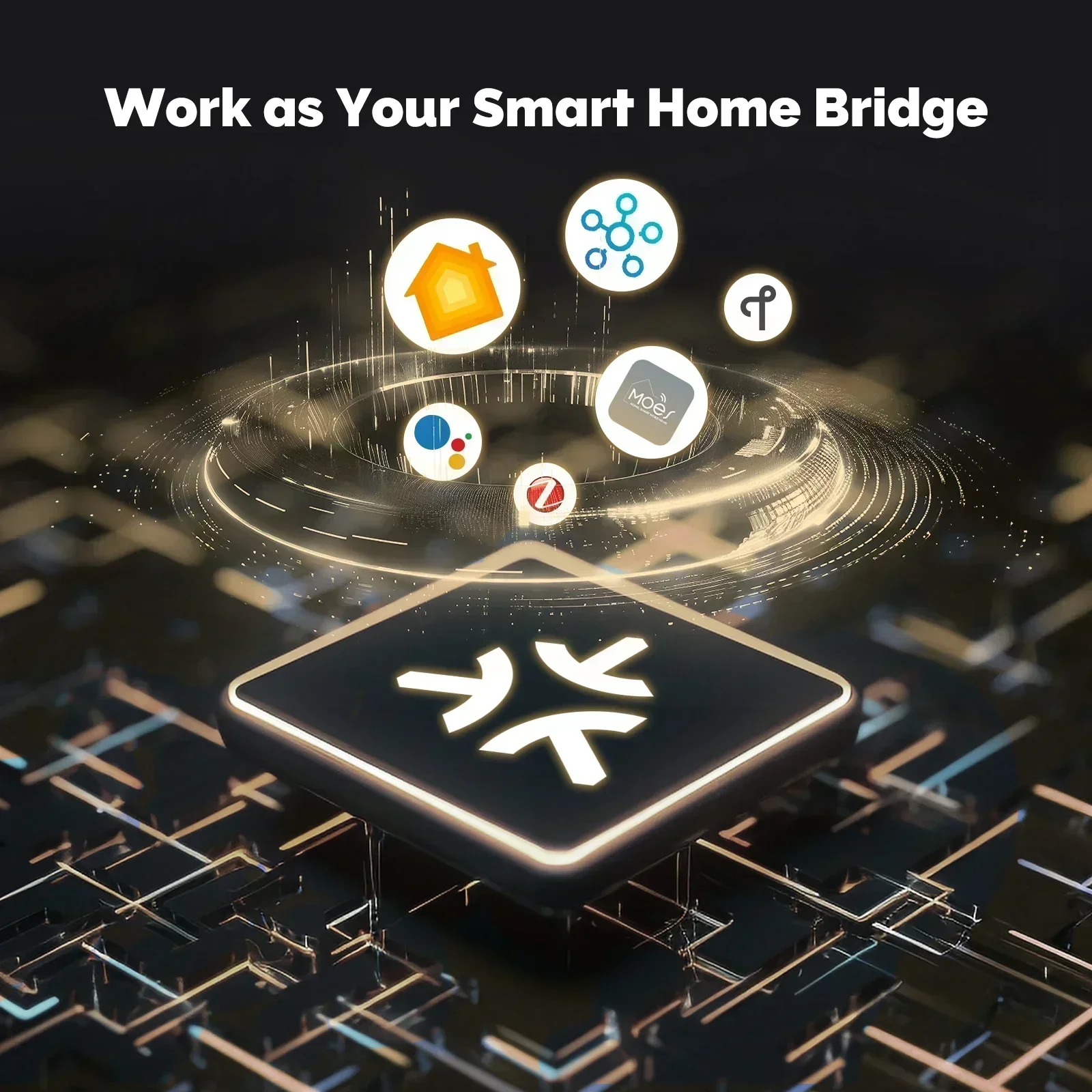 MOES Tuya Zigbee Matter fil pa - Matter Hub Thread avis et prix