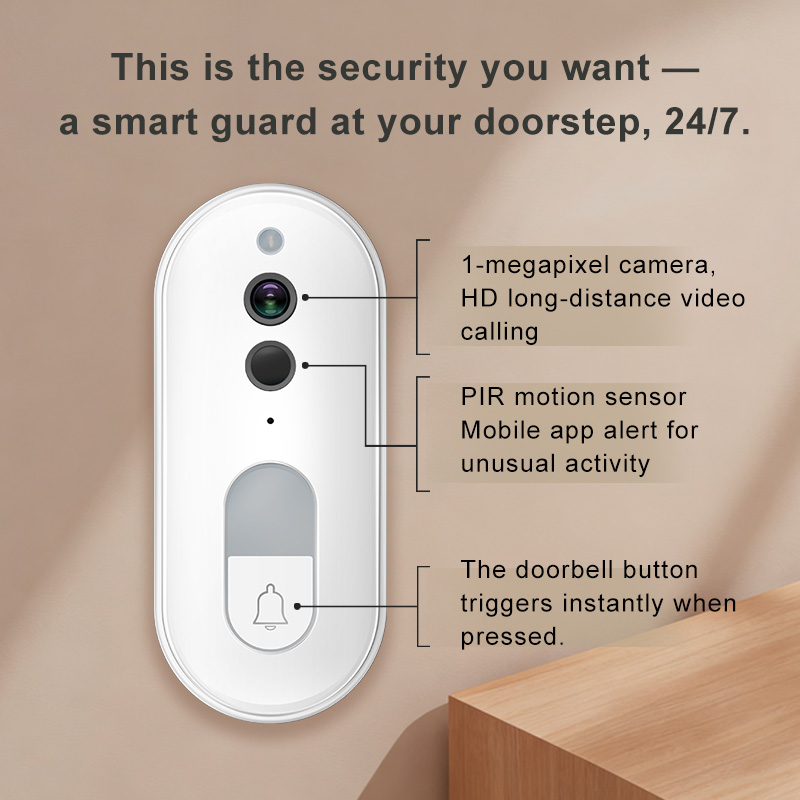 Sonnette vidéo intelligente Tu - Smart Doorbell Wired avis et prix