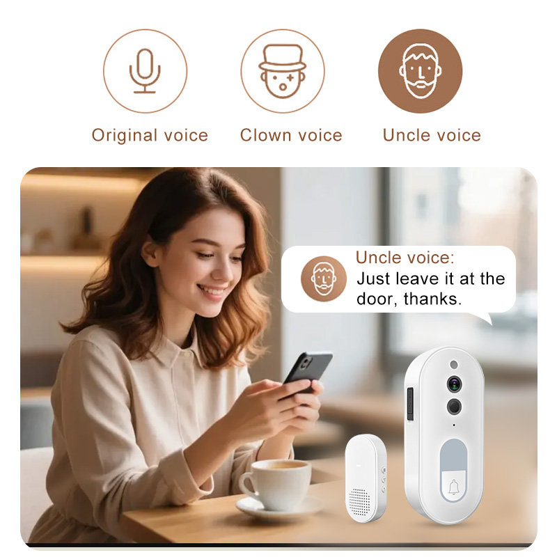 Sonnette vidéo intelligente Tu - Smart Doorbell Wired avis et prix