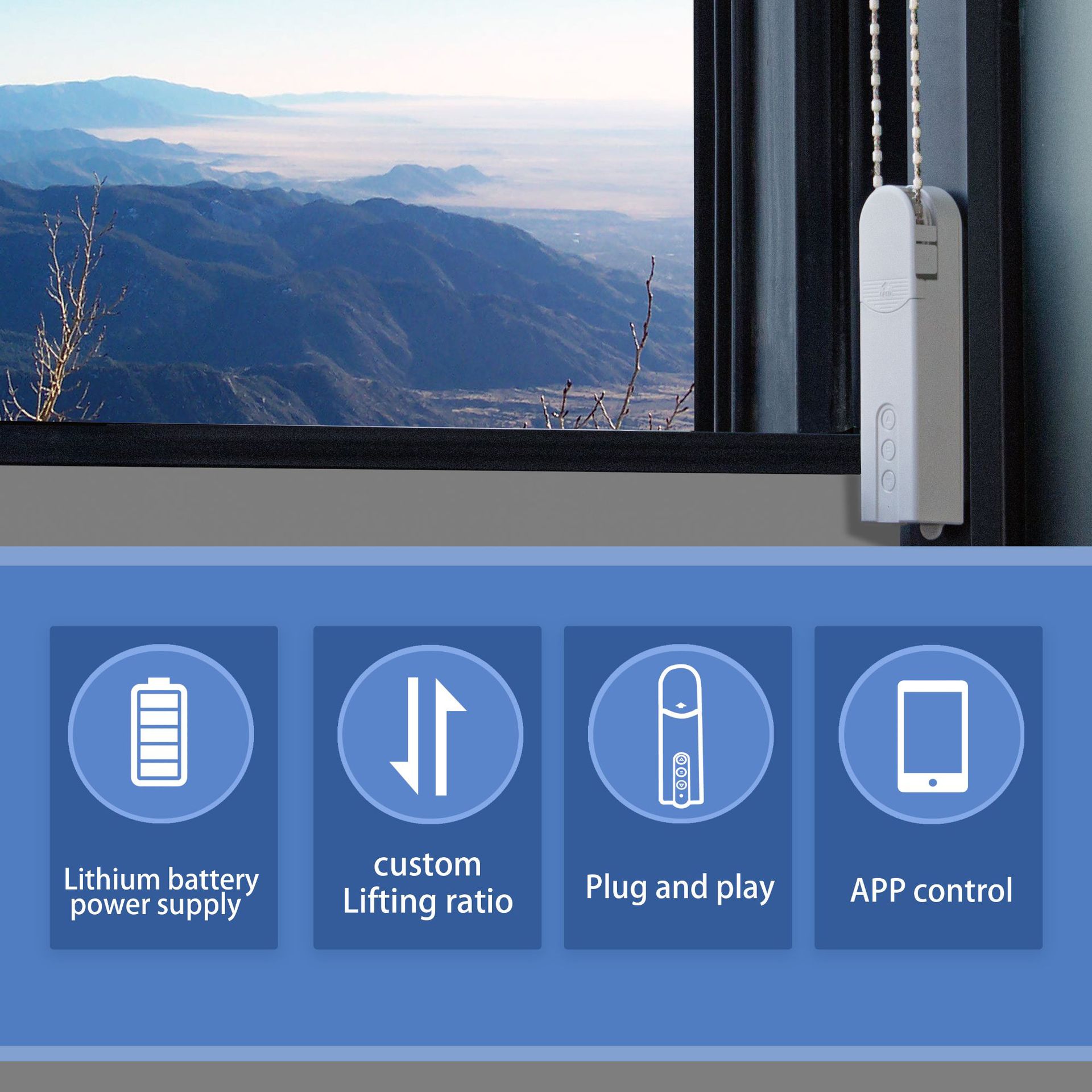 Moteur silencieux à rouleau av - Home Automation Technology avis et prix