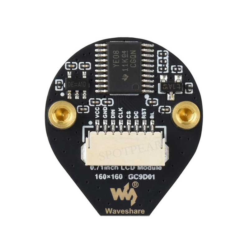 Waveshare-Écran LCD rond à dou - Home Automation Arduino avis et prix