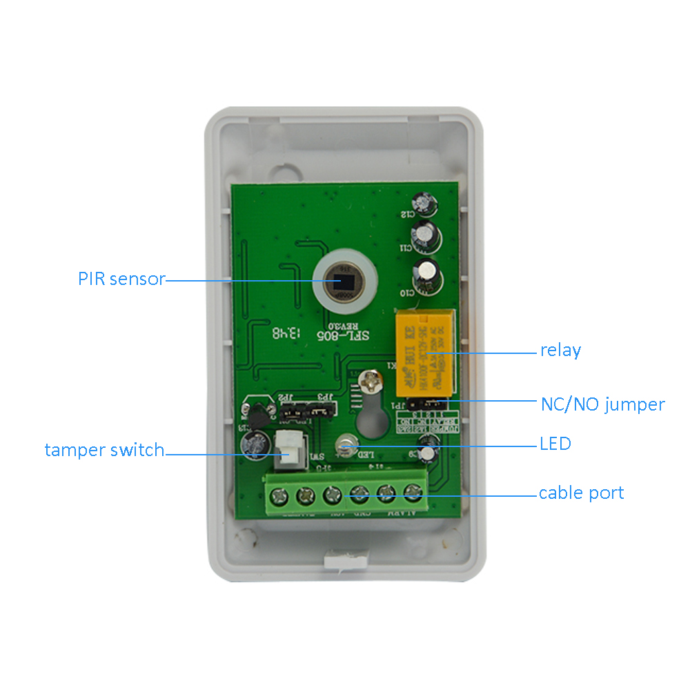Capteur de mouvement PIR filai - Motion Sensor Pir Wired avis et prix