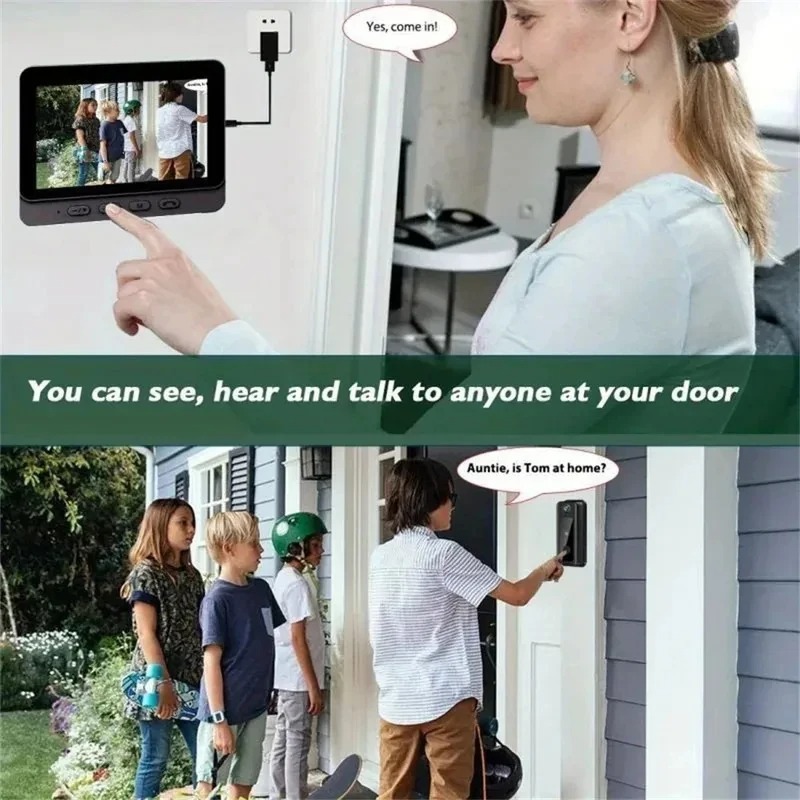 Sonnette de porte intelligente - Smart Doorbell Wired avis et prix