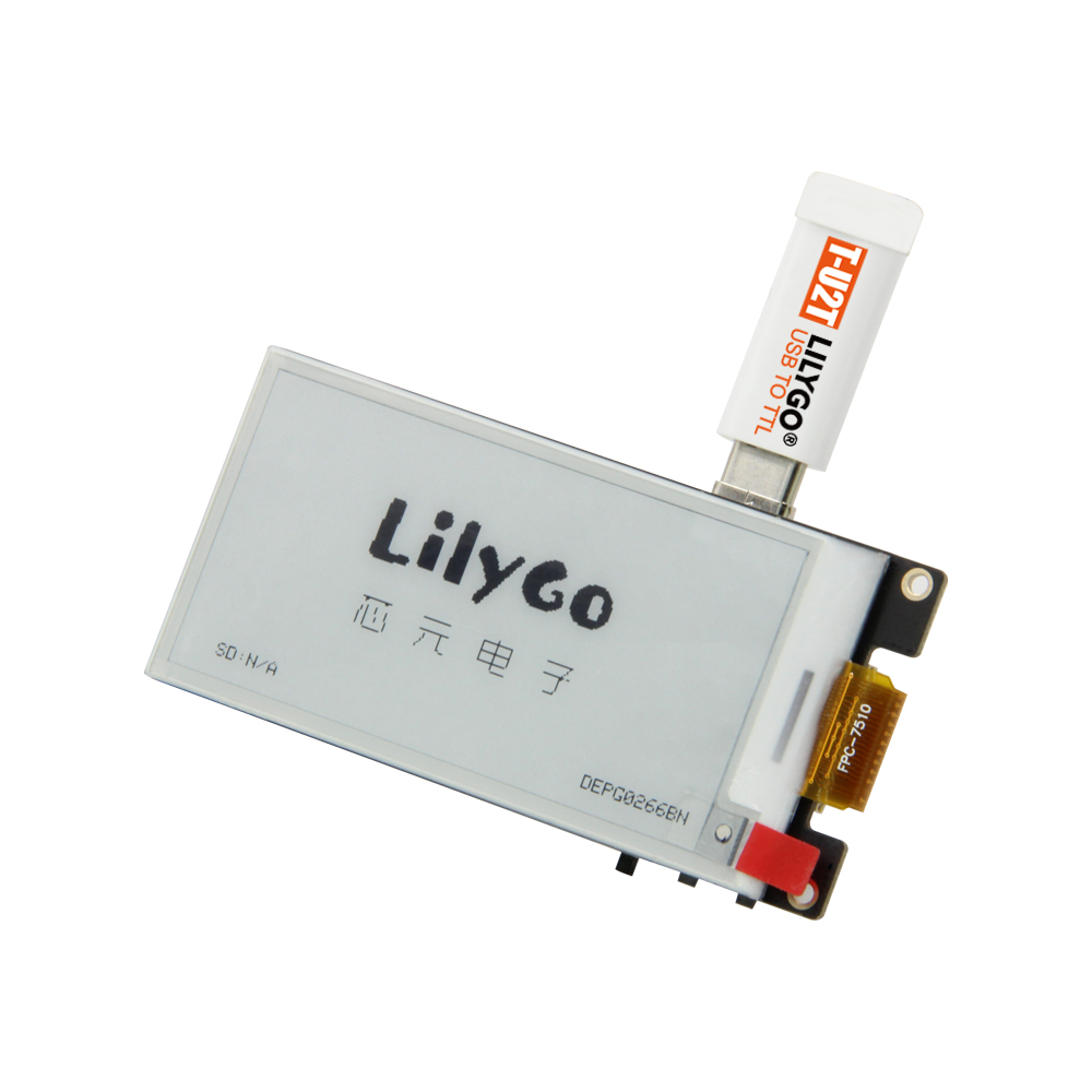 LILYGO® TTGO T5 2.66-Inch E-Pa - Home Automation Arduino avis et prix