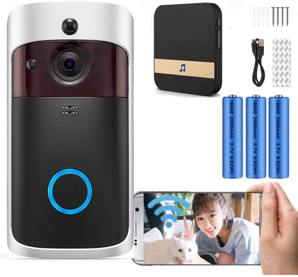 Sonnette vidéo avec caméra HD  - Smart Doorbell Wired avis et prix