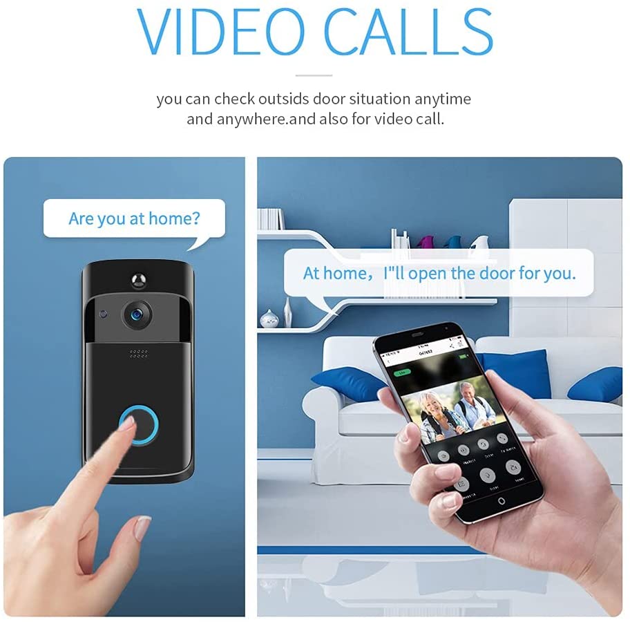 Sonnette vidéo avec caméra HD  - Smart Doorbell Wired avis et prix