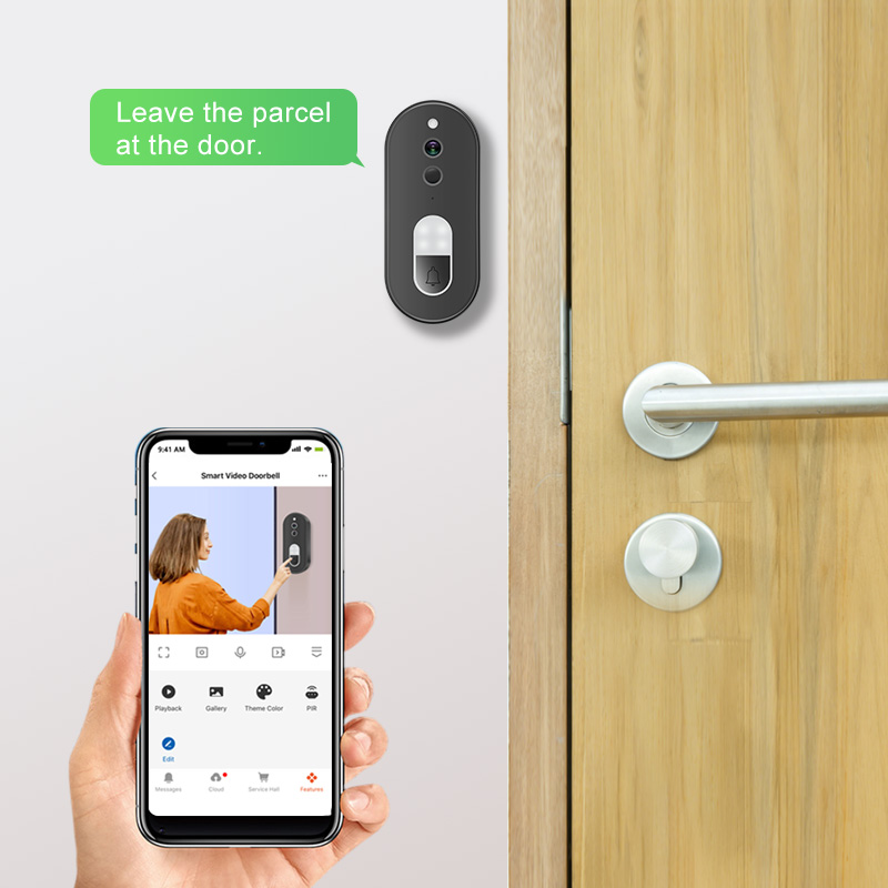 Sonnette vidéo WiFi compatible - Smart Doorbell Wired avis et prix