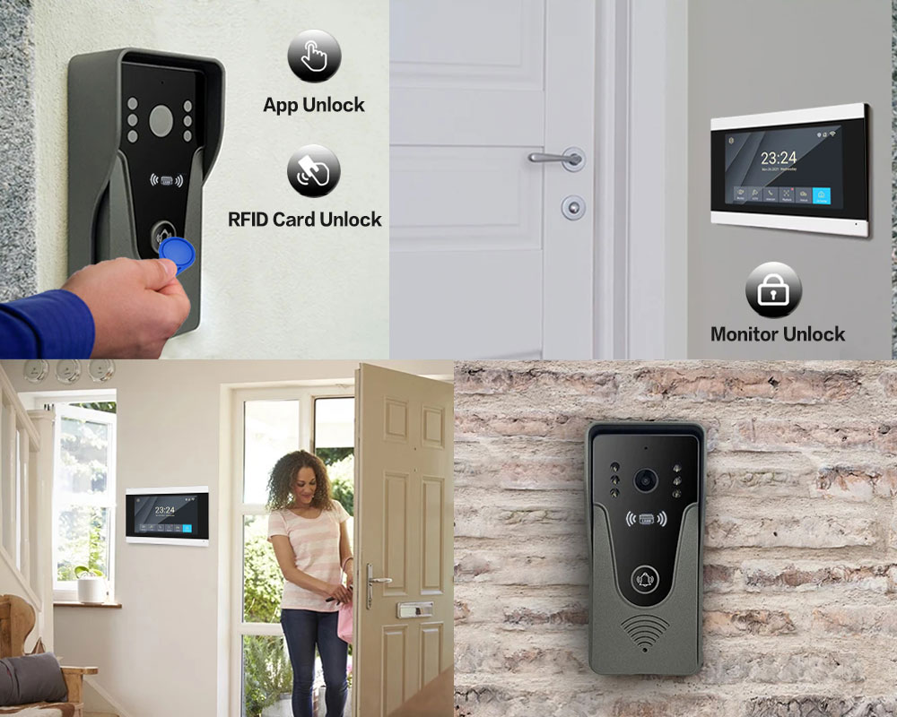 Tuya-Sonnette vidéo sans fil à - Smart Doorbell Wired avis et prix